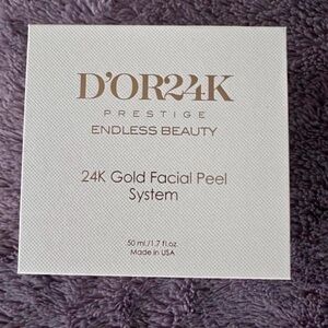 NIB D’OR24K GOLD FACIAL PEEL SYSTEM